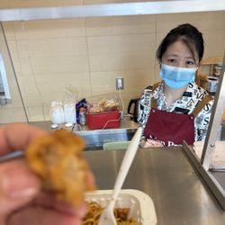 Asian Pro - Worst quality piece of chicken I've ever ate since school lunch. Correction! At least I ate the school lunch.