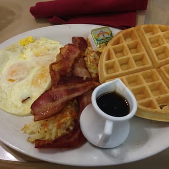 Bear Paw Cafe - Breakfast combo 9 with Belgian waffle - Coffee & Tea Near Me - St. George, Utah Bear Paw Cafe - Breakfast combo 9 with Belgian waffle - Coffee & Tea Near Me - St. George, Utah