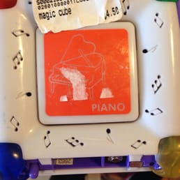 I searched for this discontinued toy for months and it's perfect except now it has sticky stuff all over one side! I searched for this discontinued toy for months and it's perfect except now it has sticky stuff all over one side!