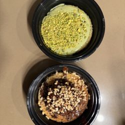 Korner K’nafeh - Pistachio and Mays flavor of the month: PB Brownie