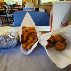 Dairy Hut - 15$ doesn't go far but it was tasty.