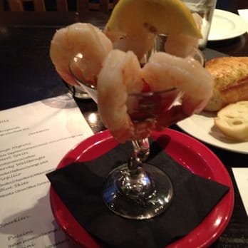 Sorellina - Shrimp cocktail with house made cocktail sauce, fresh and cold. - Italian Near Me - Traverse City, Michigan Sorellina - Shrimp cocktail with house made cocktail sauce, fresh and cold. - Italian Near Me - Traverse City, Michigan