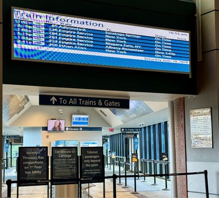 Albany-Rensselaer Amtrak Station by null