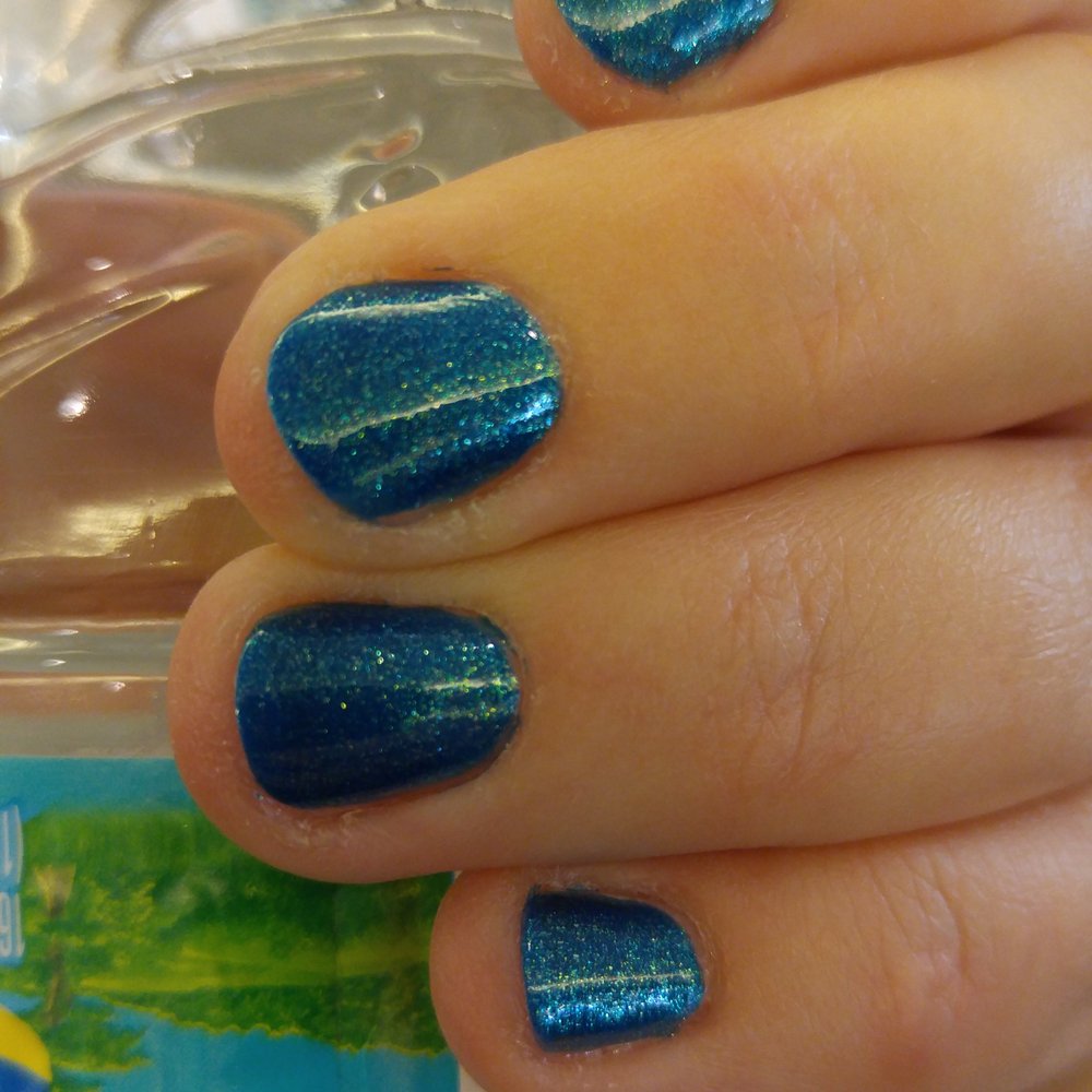 Very efficient, no frills basic, but well done manicure $12. Very efficient, no frills basic, but well done manicure $12.