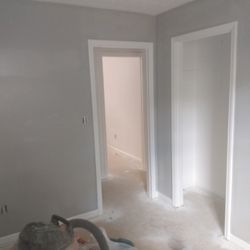 C&K Home Improvements - House being painted in progress