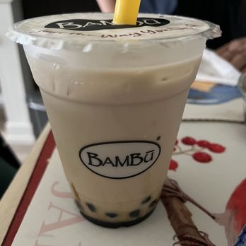 Bambu - Black Sugar Milk (Dirty Milk) - Bubble Tea Near Me - Ann Arbor, Michigan