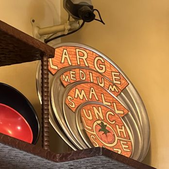 Toppers Pizza Place - Menú pizza size look at costs for upgrade - Pizza Near Me - Thousand Oaks, California