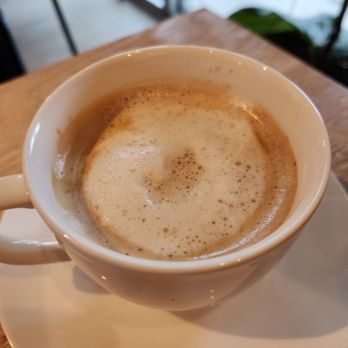 Coffee Fellows - Cortado didn't look like a cortado - Coffee & Tea Near Me - Bellaire, Texas