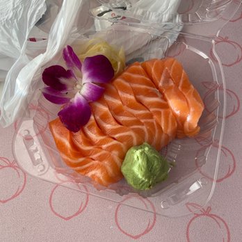 Domo Sushi - salmon sashimi (sake) - Sushi Bars Near Me - Santee, California Domo Sushi - salmon sashimi (sake) - Sushi Bars Near Me - Santee, California