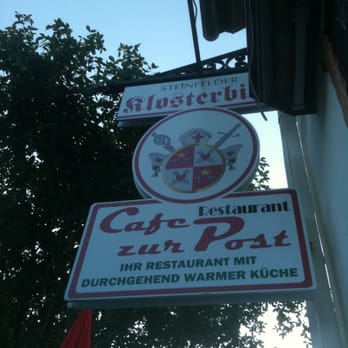 Cafe Restaurant zur Post - Dinner and we stayed Palio. Beer is Palio;) - Cafes Near Me - Simmerath, NW