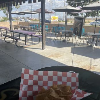 Chuy’s Baja Grill - Outside table - Mexican Near Me - Bakersfield, California Chuy’s Baja Grill - Outside table - Mexican Near Me - Bakersfield, California