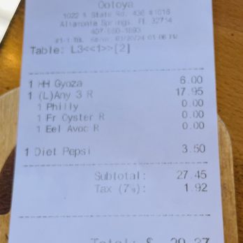 Totoya Sushi - Prices March 2024 - Sushi Bars Near Me - Altamonte Springs, Florida
