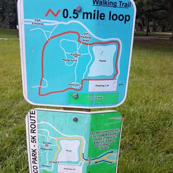 Losco Regional Park - Paved Walkway Map - Parks Near Me - Jacksonville, Florida