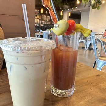 CRAFTkitchen - Bloody Mary & iced brown sugar and cinnamon latte - New American Near Me - Henderson, Nevada CRAFTkitchen - Bloody Mary & iced brown sugar and cinnamon latte - New American Near Me - Henderson, Nevada