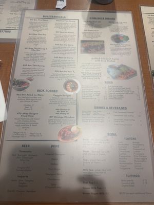 Menu photo 2 Miss Saigon Tucson, AZ
