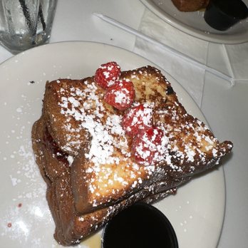Briarpatch Restaurant - Raspberry and Brie Stuffed Brioche French Toast - American Near Me - Winter Park, Florida