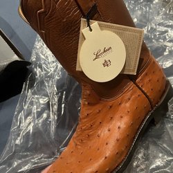 JC Western Wear - Jupiter Location - Short shaft ostrich Luchesse purchased at JC