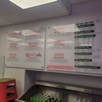The Poke Box - Menu - Salad Near Me - Toronto, Ontario