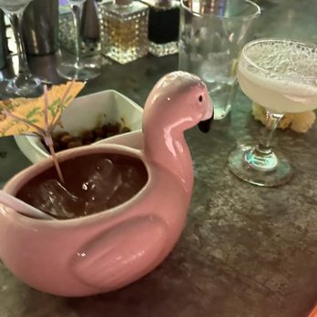 Patio de las Flores - Guava Nice Day (the flamingo) and Holy Basil! - Tapas/Small Plates Near Me - Carolina, Puerto Rico