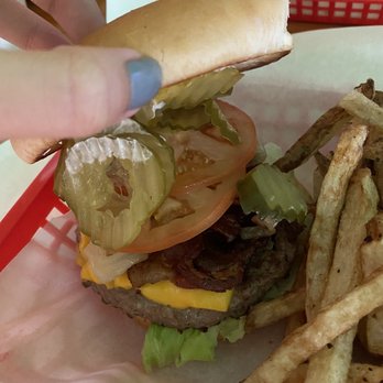 Texas Hamburger Palace - Bacon Cheeseburger - Burgers Near Me - Houston, Texas Texas Hamburger Palace - Bacon Cheeseburger - Burgers Near Me - Houston, Texas