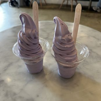 Jade Tea House - Coconut Ube soft serve - Desserts Near Me - Davie, Florida