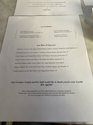 Menu photo 5 Bleu Mashpee, MA