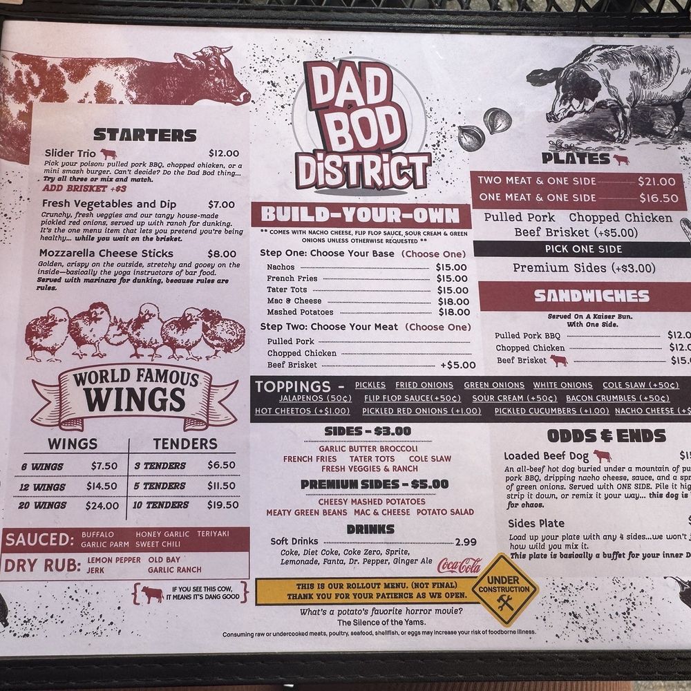 Dad Bod District - Comfort Food Near Me - Fayetteville, North Carolina Dad Bod District - Comfort Food Near Me - Fayetteville, North Carolina