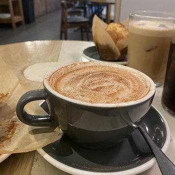 White Moon - Marsala chai with oat milk 10/10 one of my favorite Chai lattes around - Coffee & Tea Near Me - Sylva, North Carolina White Moon - Marsala chai with oat milk 10/10 one of my favorite Chai lattes around - Coffee & Tea Near Me - Sylva, North Carolina