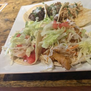 Little Mexican Cafe - Tasty Taco Fish (1) shrimp steak - Mexican Near Me - New Rochelle, New York