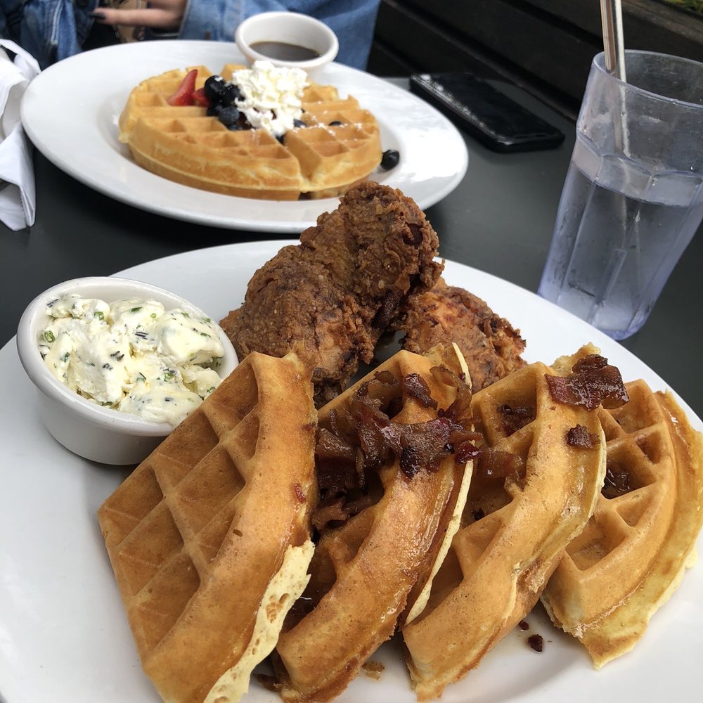 Open City - Chicken & Waffle Buttermilk Waffle - American Near Me - Washington, DC, District of Columbia Open City - Chicken & Waffle Buttermilk Waffle - American Near Me - Washington, DC, District of Columbia