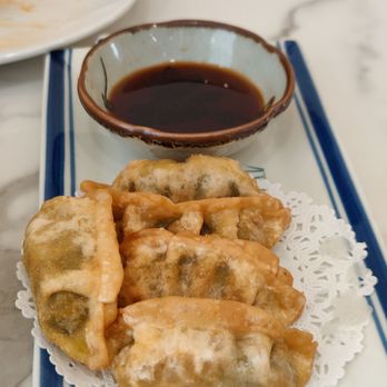 Mamak Vegan Kitchen - Pan Fried Dumplings - Vegan Near Me - Chamblee, Georgia Mamak Vegan Kitchen - Pan Fried Dumplings - Vegan Near Me - Chamblee, Georgia