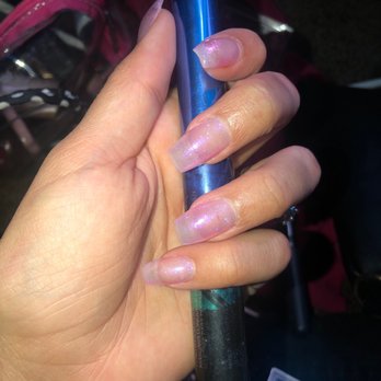 Diamond Nails - With flash. - Nail Salons Near Me - Tampa, Florida