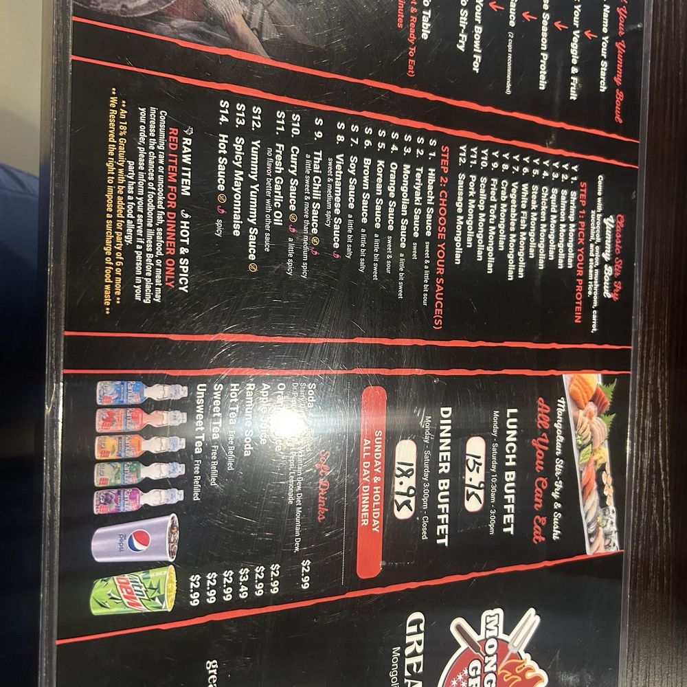 Great Bowl - Menu - Buffets Near Me - Virginia Beach, Virginia