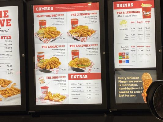 Menu photo 3 Raising Cane's Chicken Fingers Hayward, CA Menu photo 3 Raising Cane's Chicken Fingers Hayward, CA