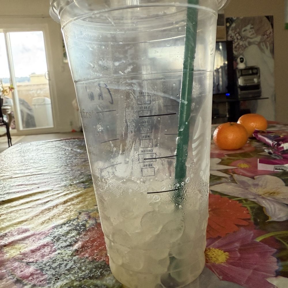 this much ice for a venti chai latte this much ice for a venti chai latte