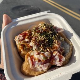 Spicy Ahi Bombs - the best, ever.