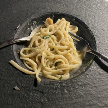 Crossroads Kitchen - Linguine Scallops Pasta ...yum - Vegan Near Me - Las Vegas, Nevada Crossroads Kitchen - Linguine Scallops Pasta ...yum - Vegan Near Me - Las Vegas, Nevada