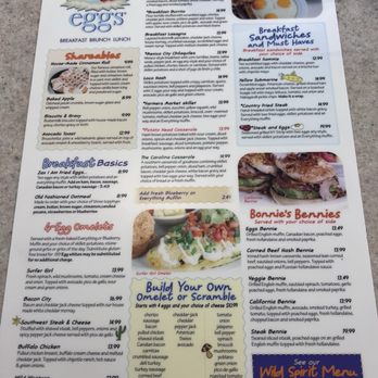 Wild Eggs - Menu - Breakfast & Brunch Near Me - Greenwood, Indiana