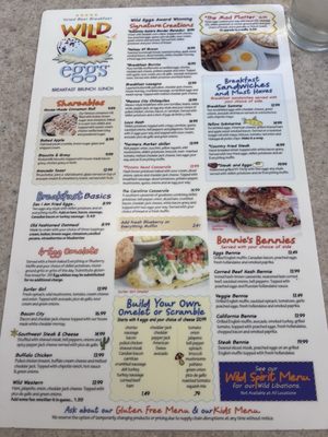 Menu photo 3 Wild Eggs Greenwood, IN