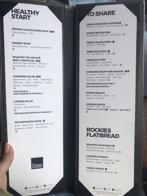 Menu photo 3 The Chimney Corner Fireside Dining Edgewater, AB