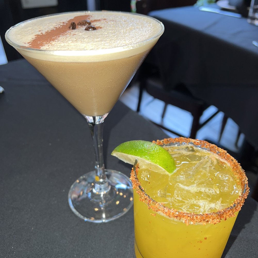 Monica's Trattoria - Espresso martini and spicy margarita - Italian Near Me - Boston, Massachusetts