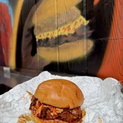 Heirloom Market BBQ - Spicy Korean Pork Sandwich