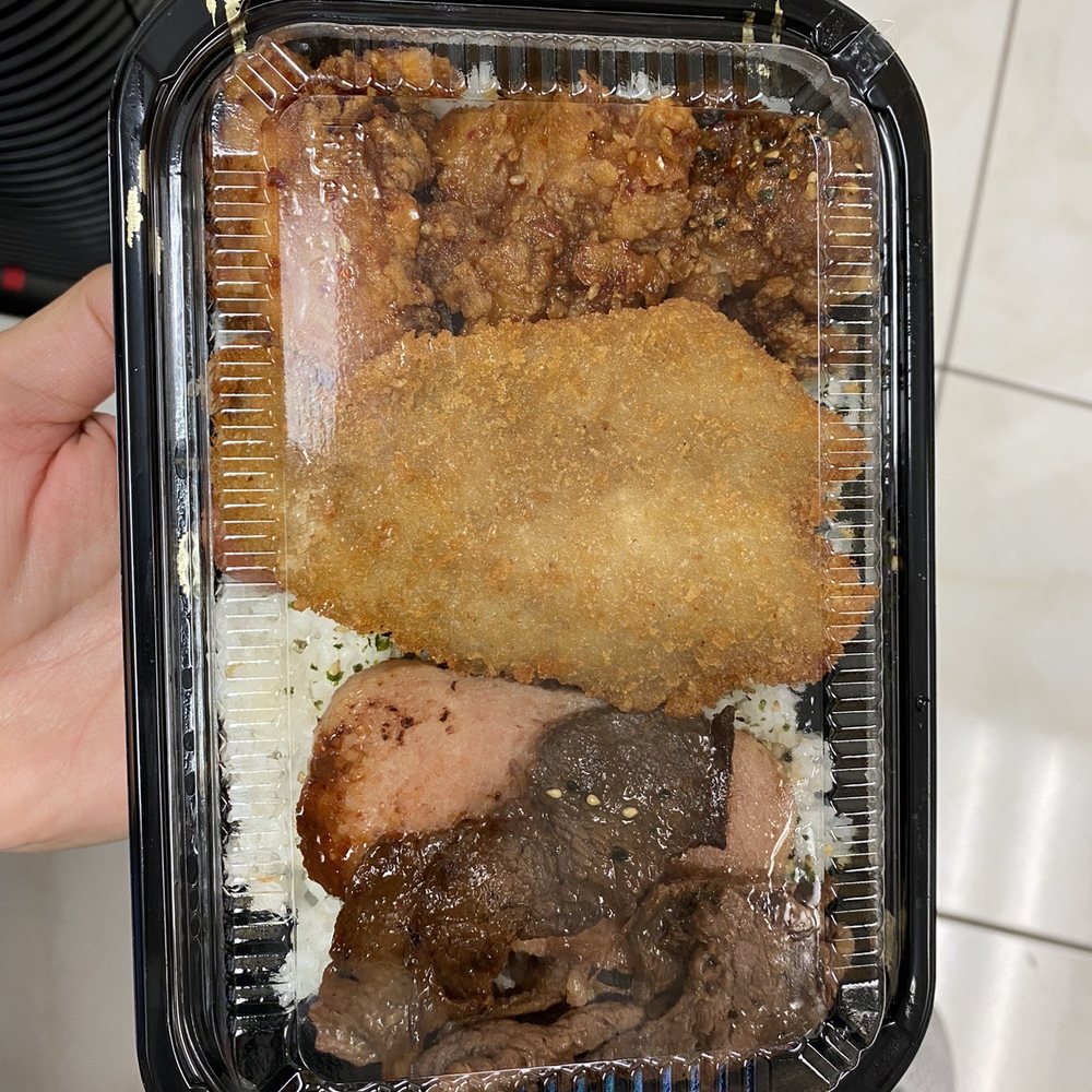 Fatboy's - Bento (it's like a zip pack but with awful rice) - Burgers Near Me - Kailua, Hawaii Fatboy's - Bento (it's like a zip pack but with awful rice) - Burgers Near Me - Kailua, Hawaii