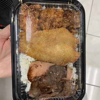 Fatboy's - Bento (it's like a zip pack but with awful rice) - Burgers Near Me - Kailua, Hawaii
