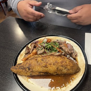 Mixturas Fusion - Tacu tacu c/lomo saltado - Peruvian Near Me - Orem, Utah