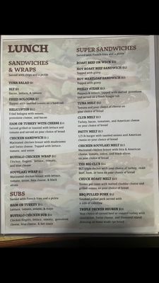 Menu photo 3 Charlie's Diner East Aurora, NY