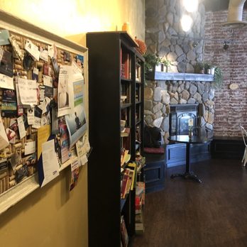Kettle On Grand - Book shelf and community board - Coffee & Tea Near Me - Escondido, California Kettle On Grand - Book shelf and community board - Coffee & Tea Near Me - Escondido, California