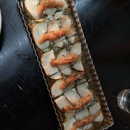 Pear and Gorgonzola Flatbread