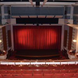Mary D’Angelo Performing Arts Center - View of the Mary D'Angelo Performing Arts Center stage from the balcony.