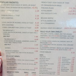 Phil's Super Variety & Grill - Menu